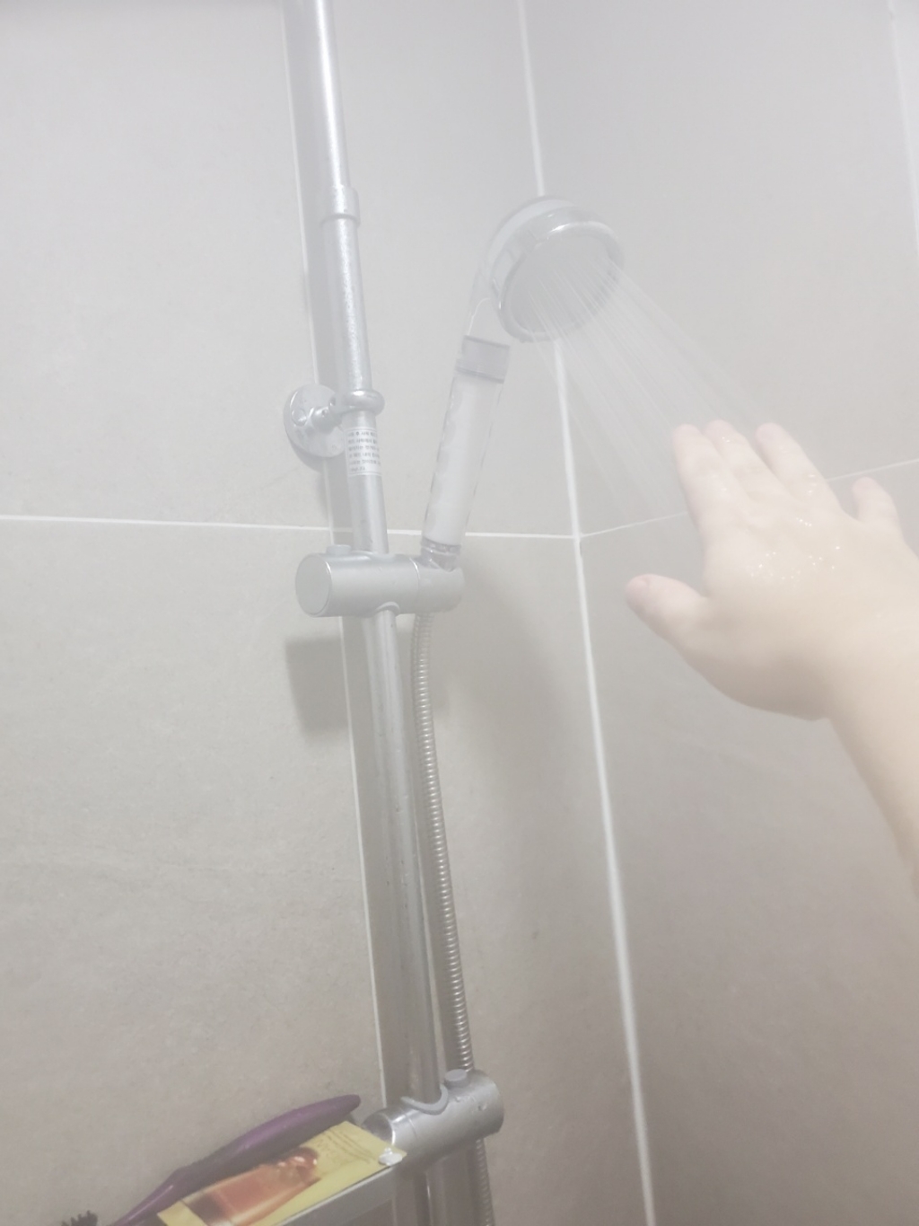 바디럽 비타 퓨어썸 샤워기 히노끼향