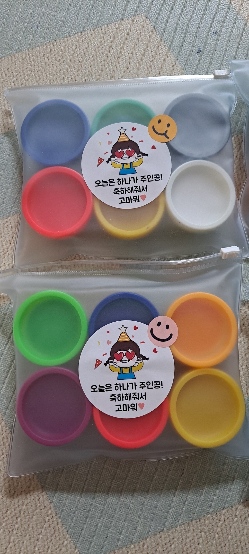간식 선물 어린이집 유치원 플레이도우 생일선물 생일답례품 플레이도