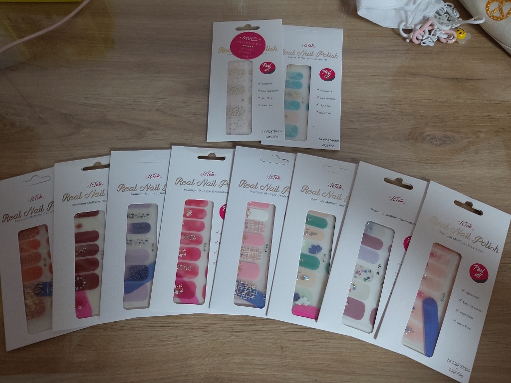 잇템샵 네일스티커#패디와함께# 네일스티커 오픈! 네일케어 네일아트