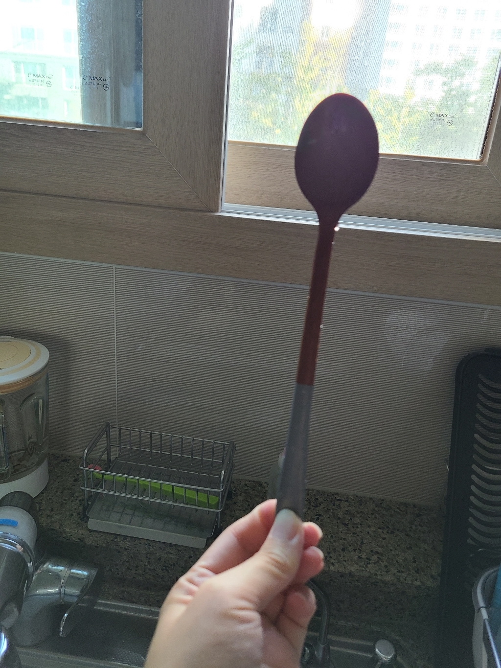 아카시아 파스텔 수저세트 그레이