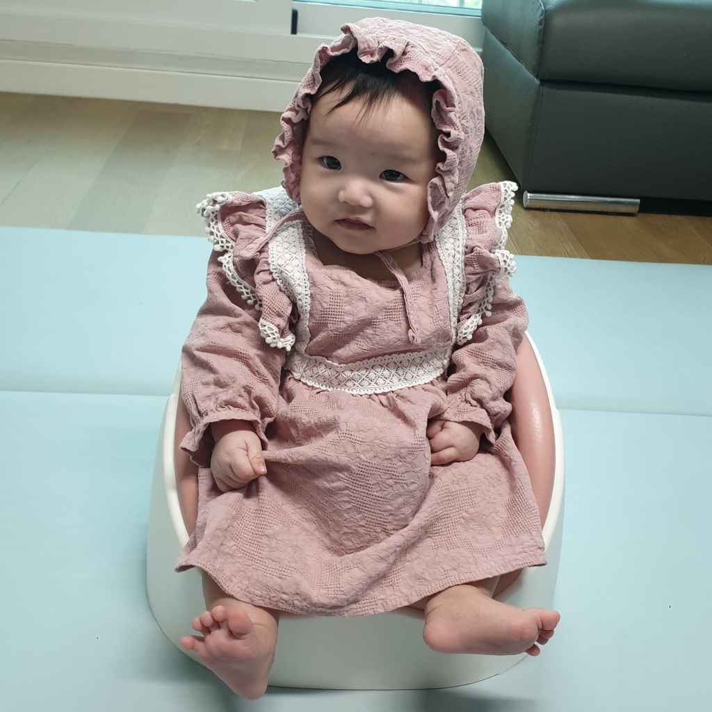 []베스더스 유아 여아 아기 올리비아 프릴 원피스 슈트 리뷰후기
