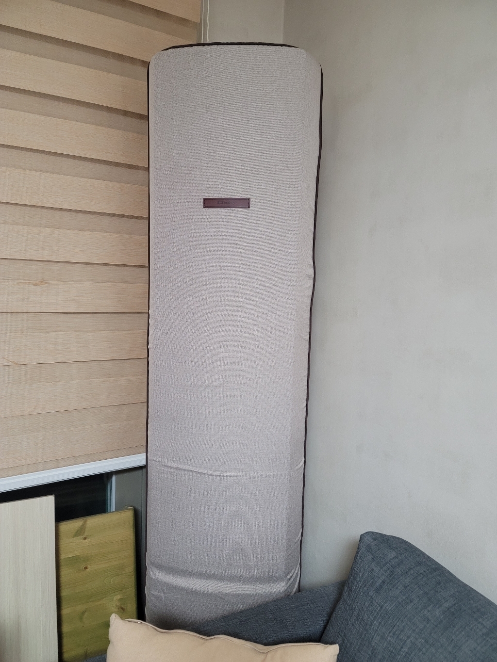 다샵 코코 3중직 린넨 스탠드 에어컨 커버