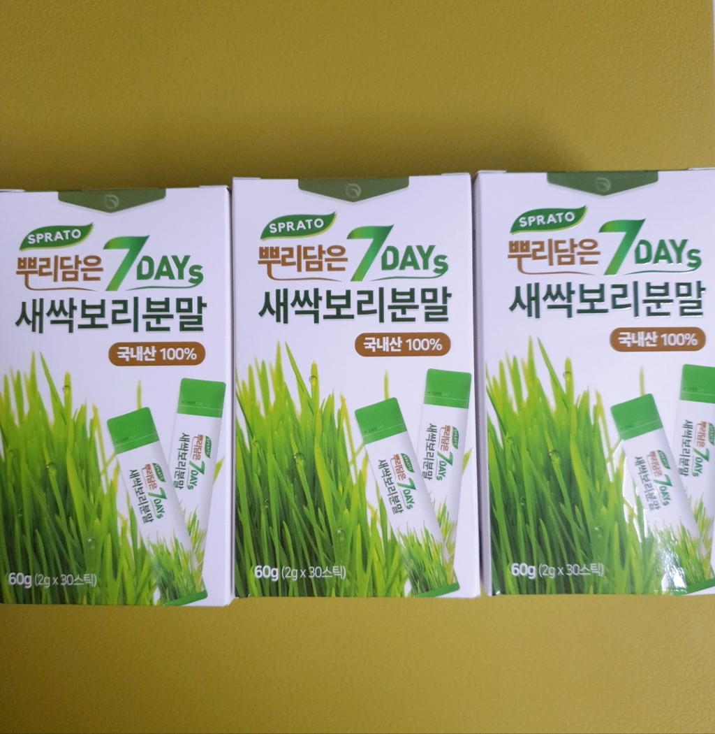 스프라토 뿌리담은 7days 새싹보리 분말