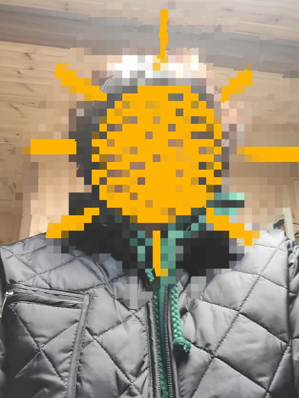 꽃중년 깔깔이 군인 작업용 점퍼 내피 빅사이즈