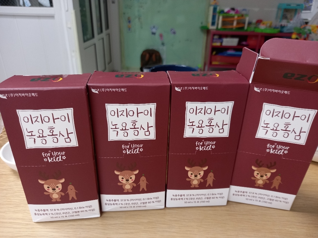 이지바이오메드 이지아이 유아 녹용홍삼
