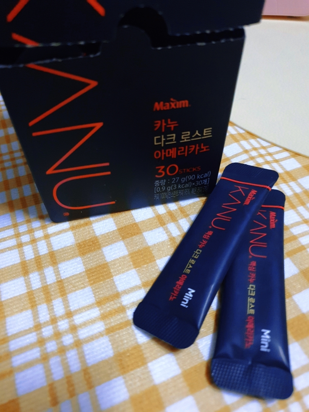 카누 다크 로스트 아메리카노 미니 원두커피믹스