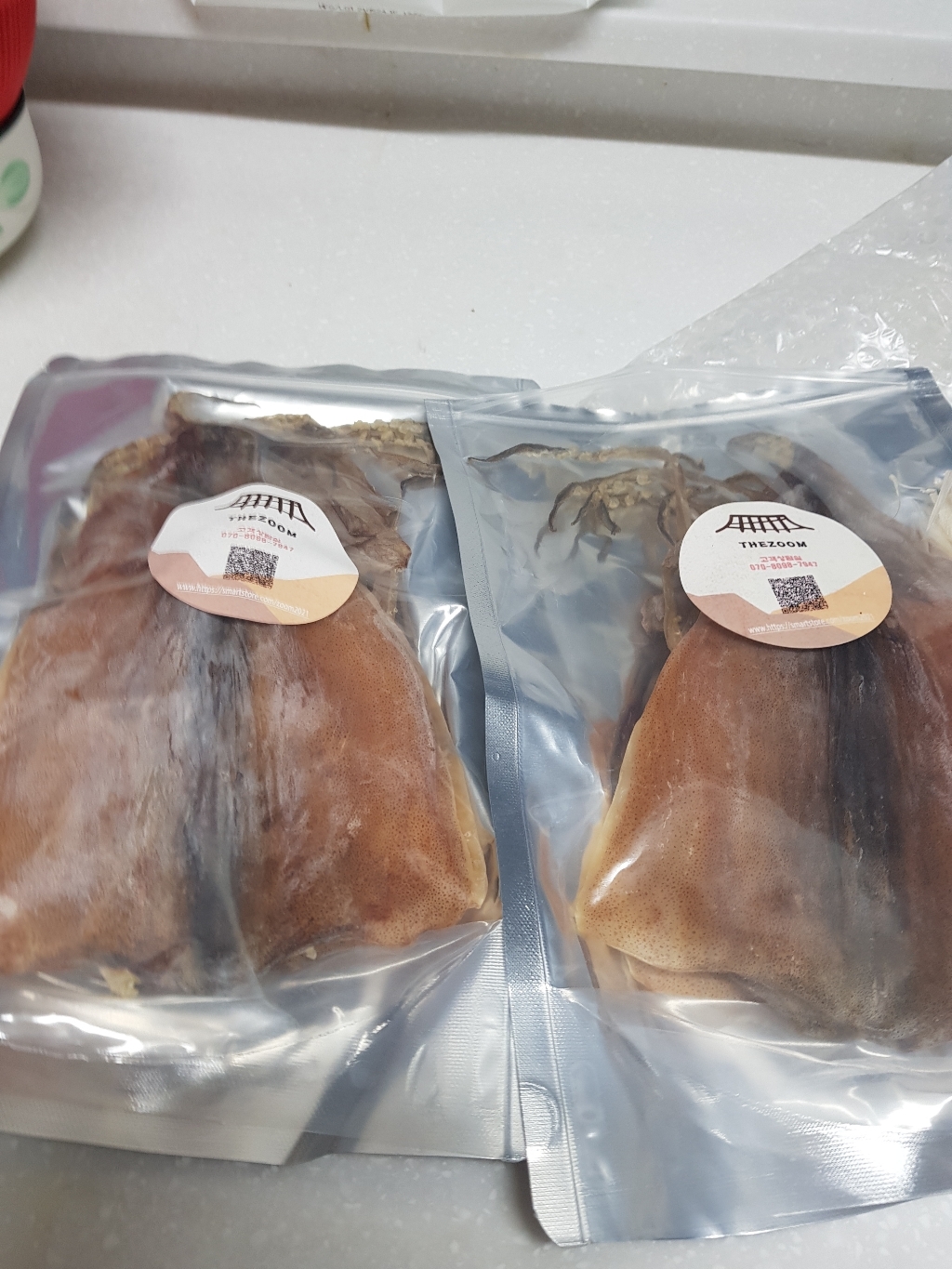 더줌 마른 오징어 자연 건조 동해 해풍 마른오징어 20미 리뷰후기