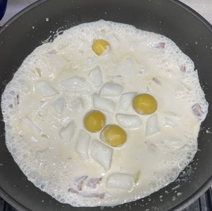 이랜드이츠 애슐리 플러스 까르보나라 떡볶이
