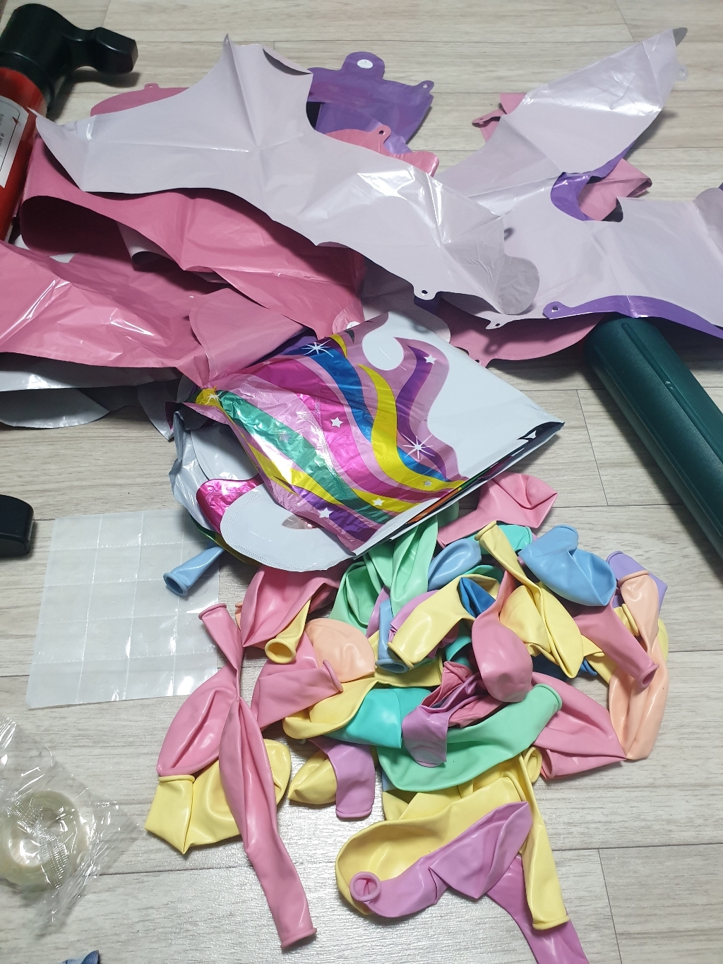 피앤비유니티 유니콘 로얄 생일 장식 풍선 리뷰 후기