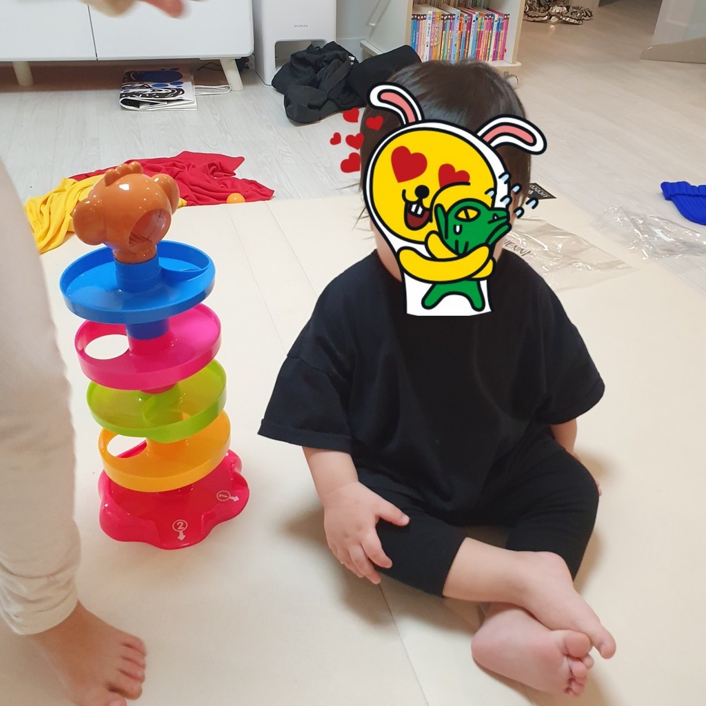 비지엔젤 공굴리기 감각발달 장난감