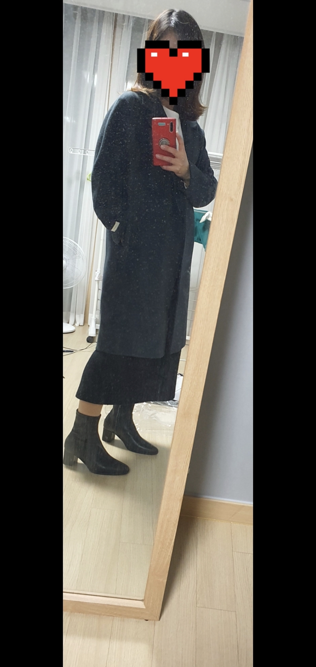 올리비아하슬러 여성 &t;&t;캐시미어 초특가&t;&t; 울 캐시미어혼방의 핸드메이드 데일리 코트 OH0WCT104 리뷰후기