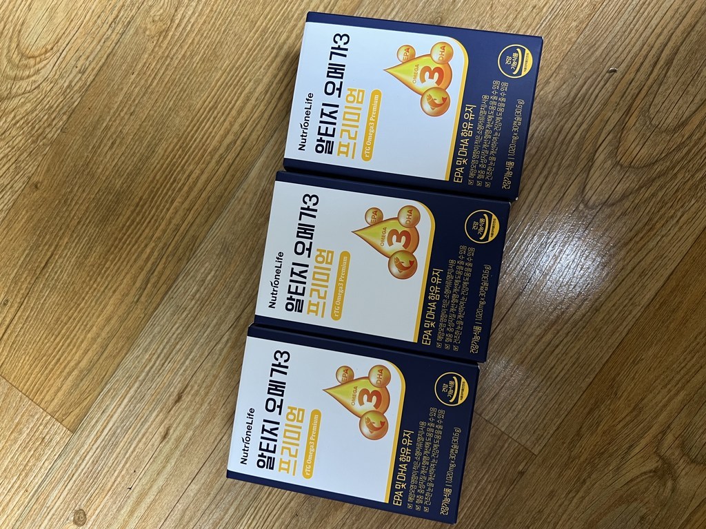 뉴트리원 알티지 오메가3 프리미엄 맥스 리뷰후기