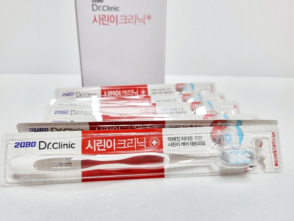 2080 닥터크리닉 시린이 칫솔 6종