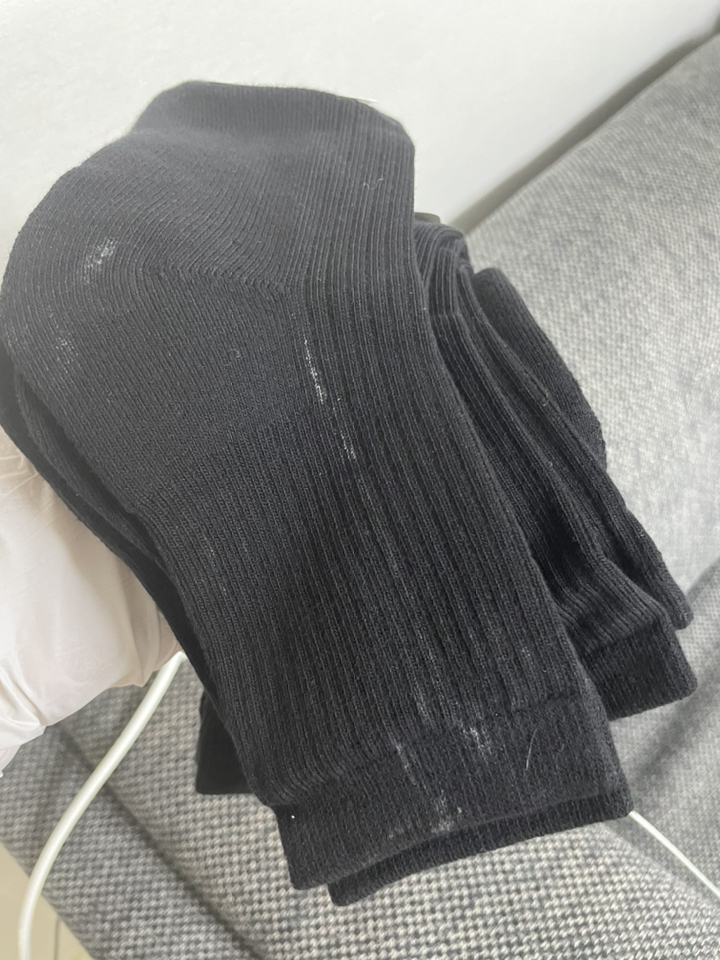 시너싹스 도톰하고 따뜻한 골지 파일 쿠션 양말 5켤레