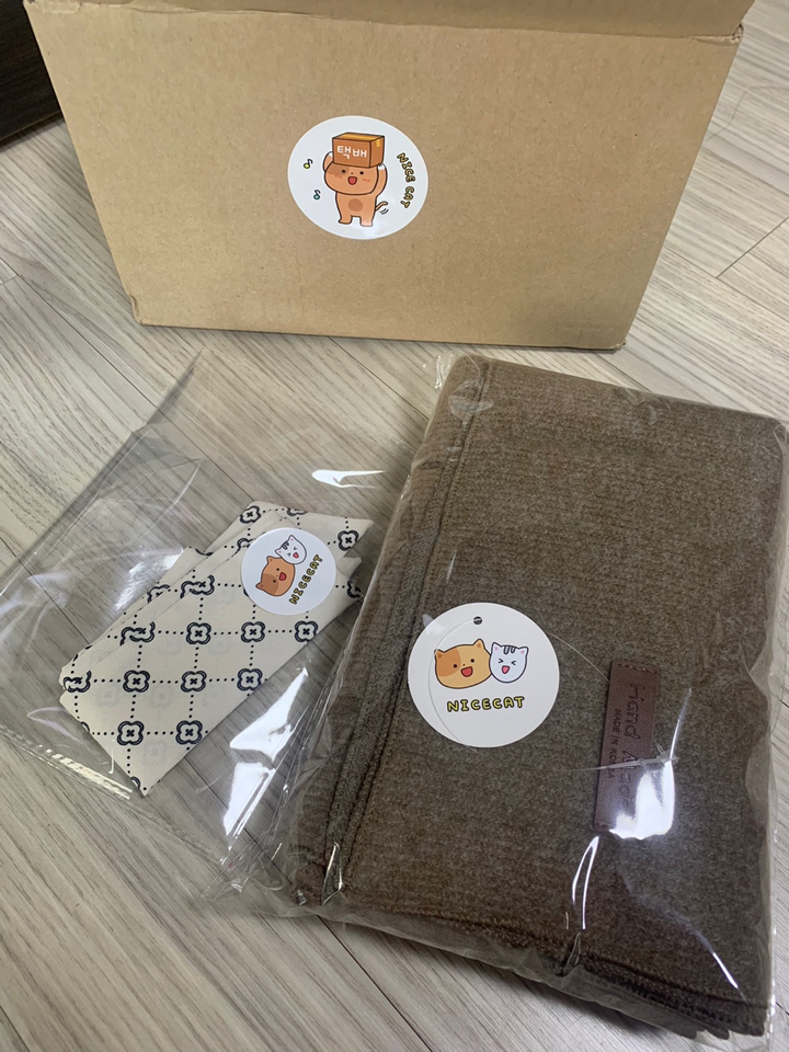 핸드메이드 울 포근 목도리 남자 여자 머플러 리뷰후기