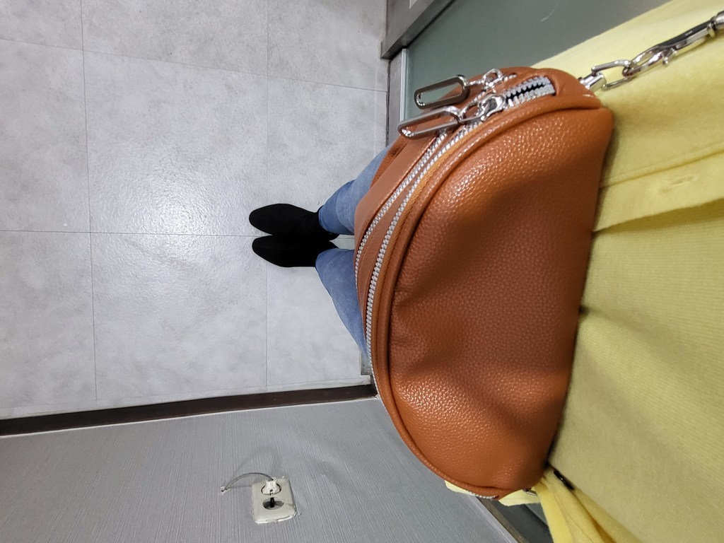 훈켓 미니 크로스 여권 핸드폰 가방