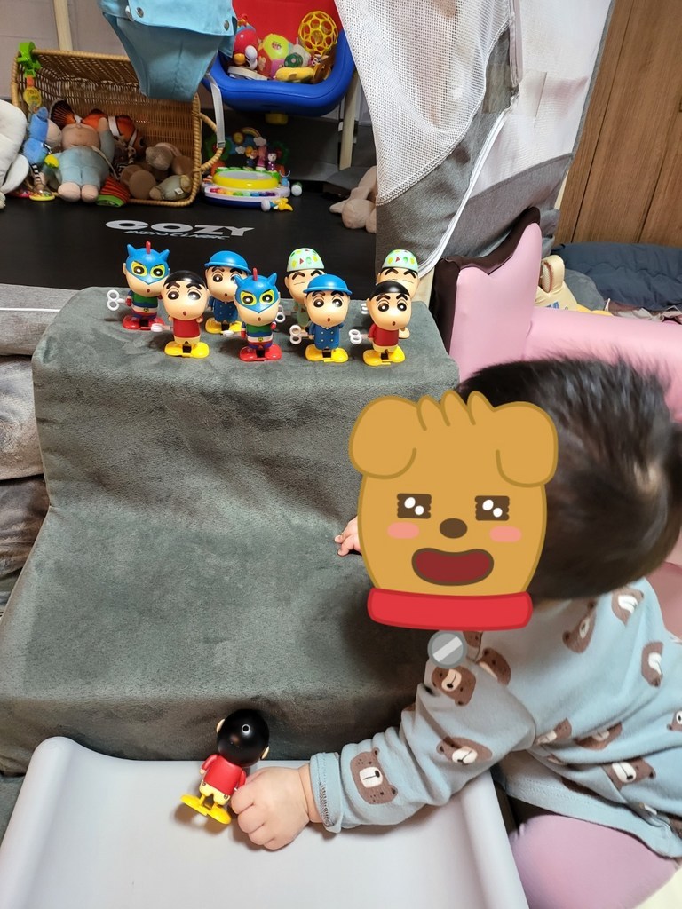 대영 짱구는 못말려 태엽 피규어 세트