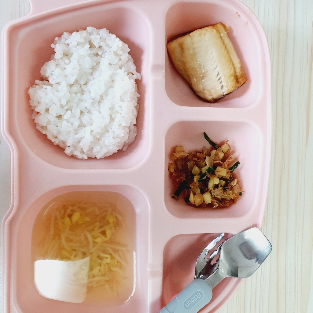 퍼기 유아 코끼리식판 리뷰후기