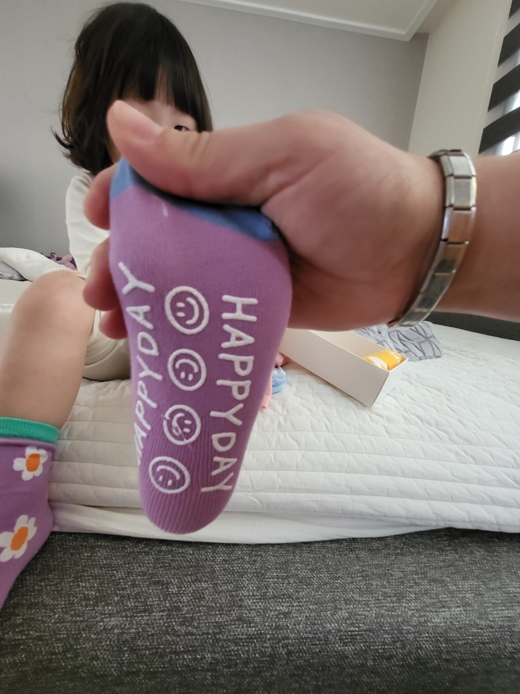 [한정판매 특가] 해피데이삭스 세트 S 해싹양말 아기양말 여아양말 아기선물 돌선물어린이집선물 3세양말 2세양말