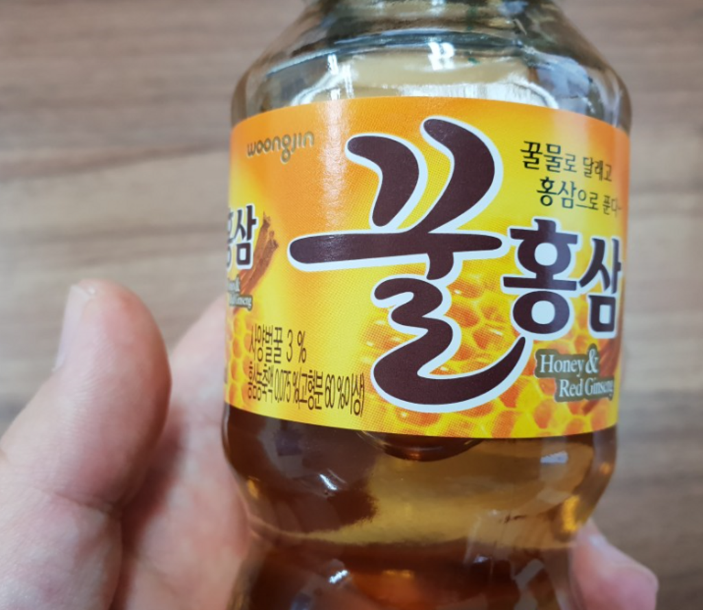 웅진 꿀 홍삼 혼합 음료