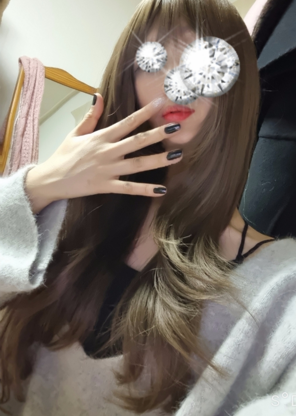 하이유니 그레이스웨이브 롱헤어 전체가발   가발망  거치대