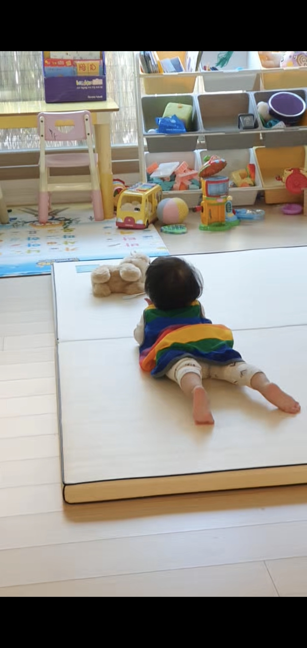 더미누 알록달록 무형광 양면 수면조끼 리뷰후기