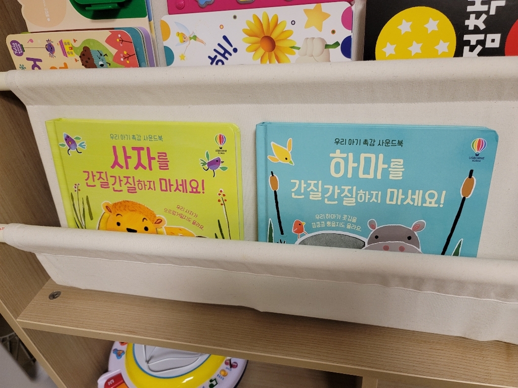 사자를 간질간질 하지 마세요:우리 아기 촉감 사운드북