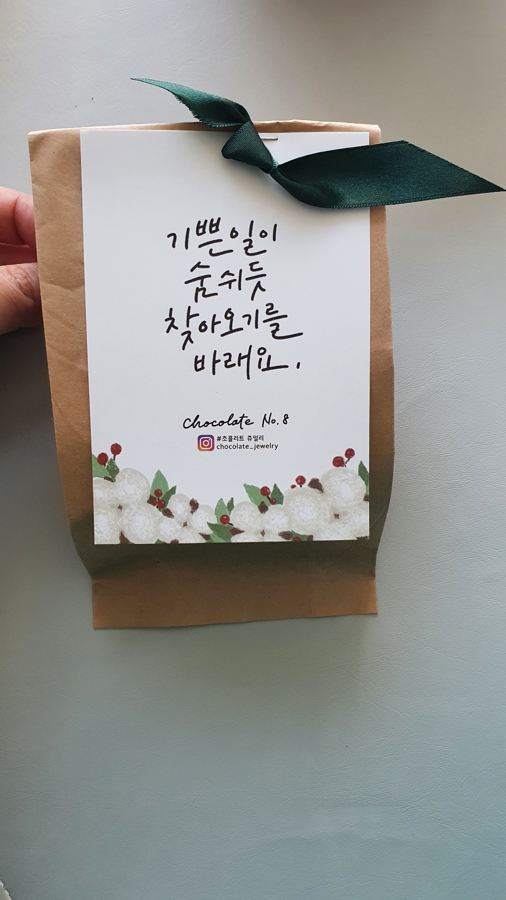 피스타치오 볼륨 볼 링귀걸이