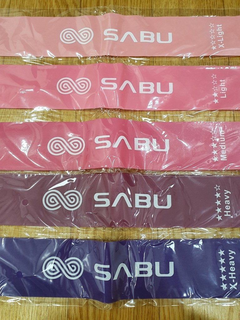 [5종세트] SABU 루프 밴드 스쿼트 힙밴드 요가 엉덩이