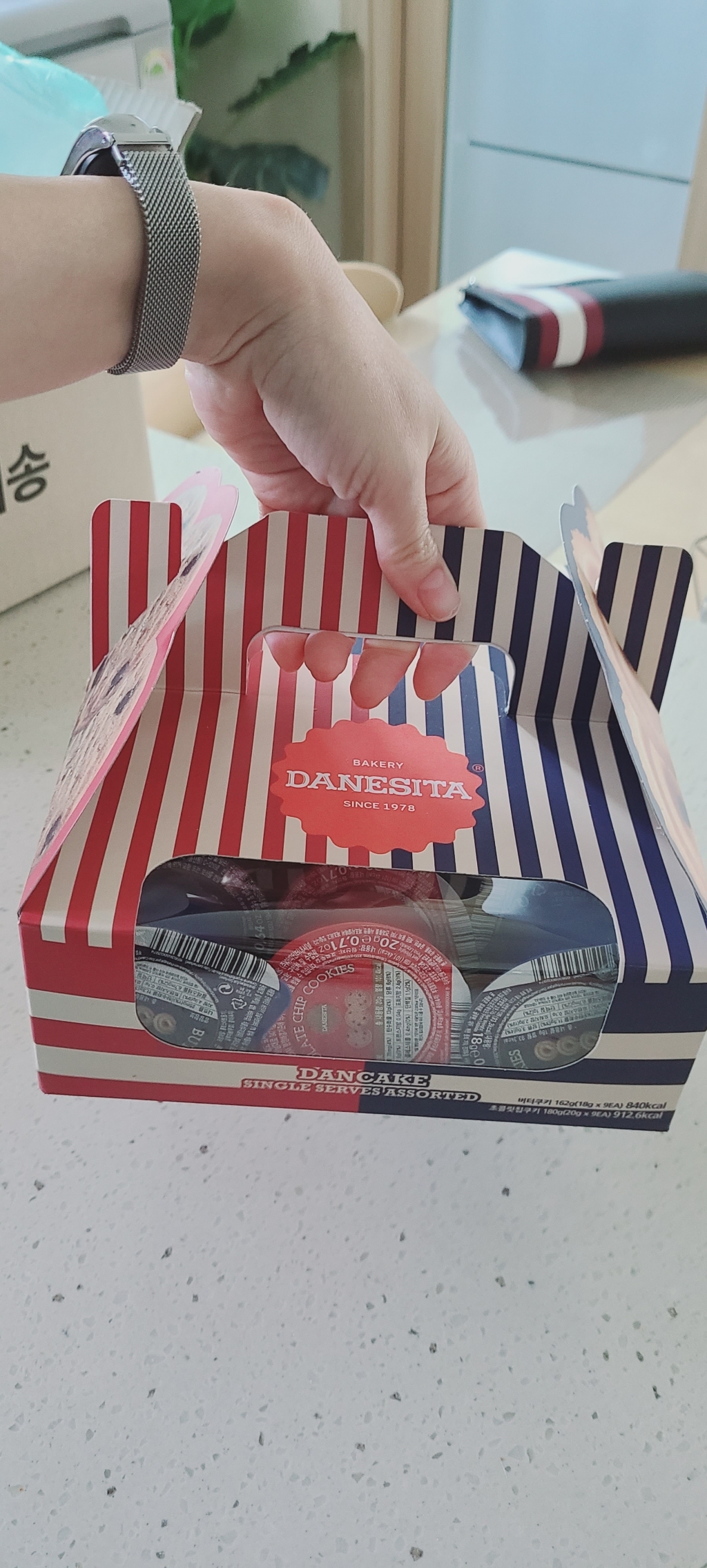 댄케이크 싱글서브 버터쿠키 초콜릿칩쿠키 리뷰후기