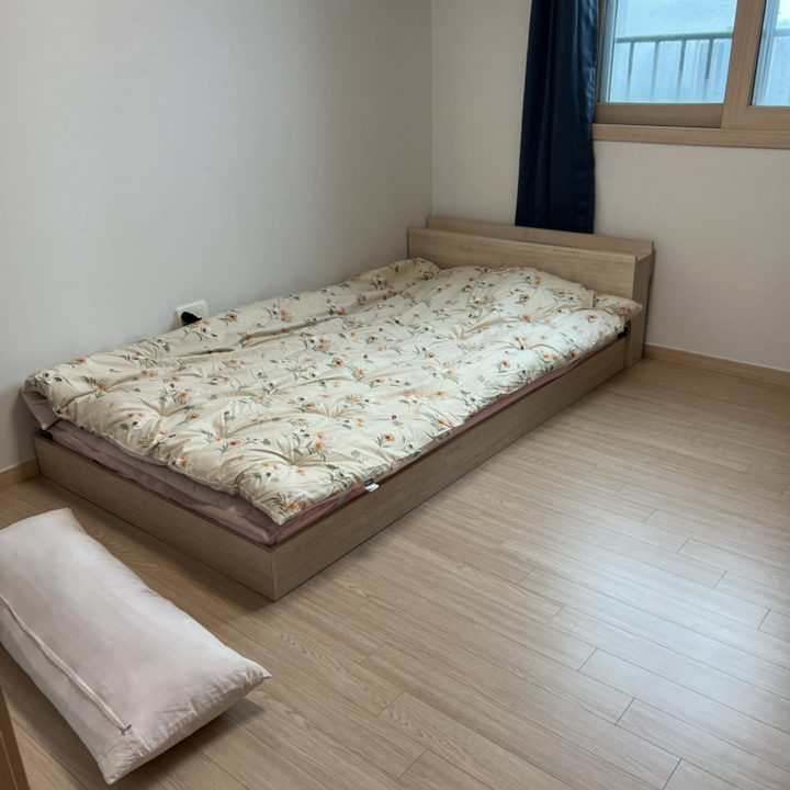 가구야 슈퍼싱글 740 터치EDUSB 저상형침대