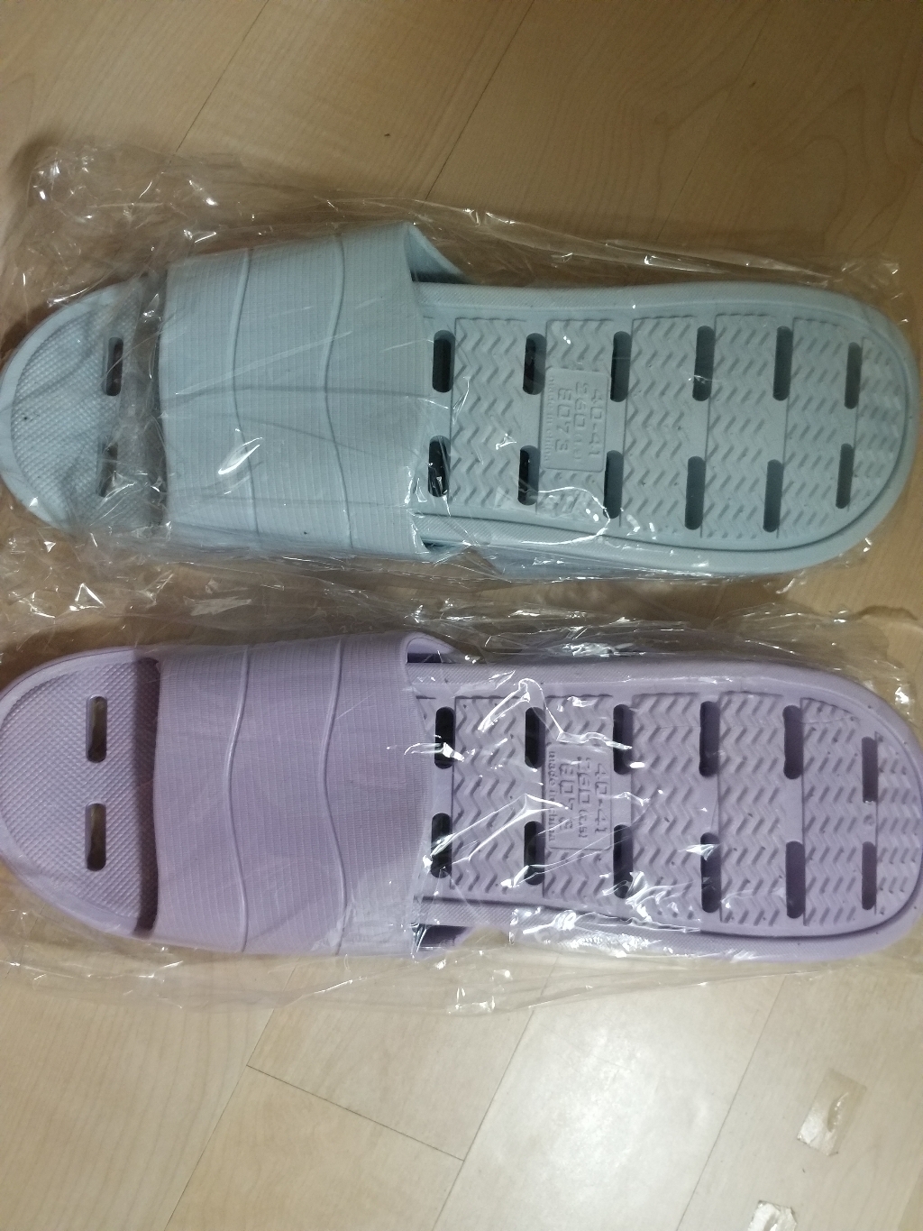 젤리 욕실화 블루베리 캔디블루
