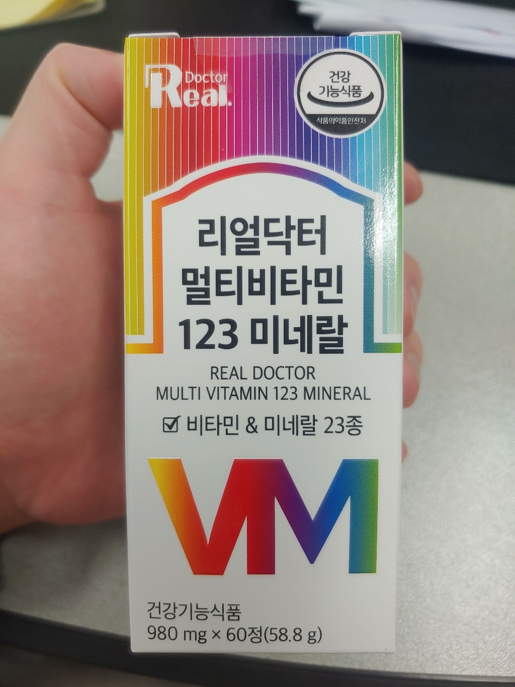 리얼닥터 멀티비타민 123 미네랄 60정