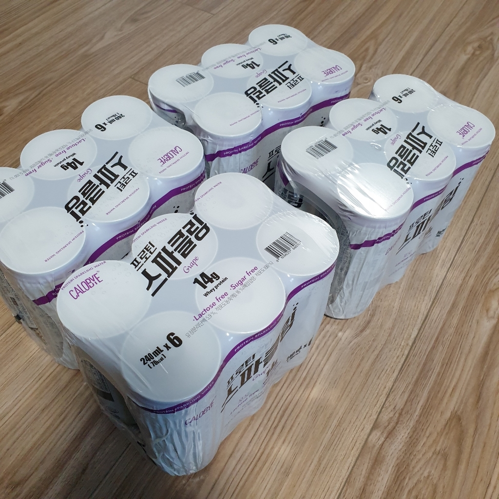 칼로바이 프로틴 무설탕 스파클링 포도맛