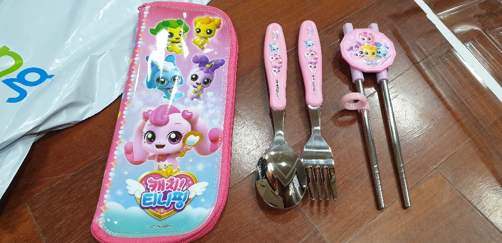 르번 캐치티니핑 알찬 교정 젓가락 풀세트