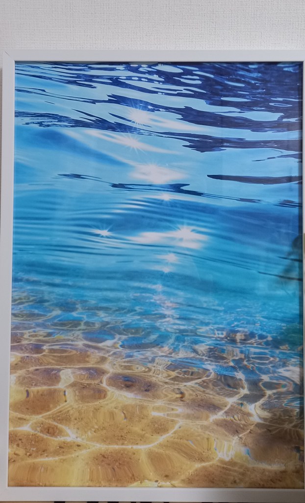 물결 물 그림 여름 유럽 바다 파도 풍경 사진 거실 액자 윤슬 감성