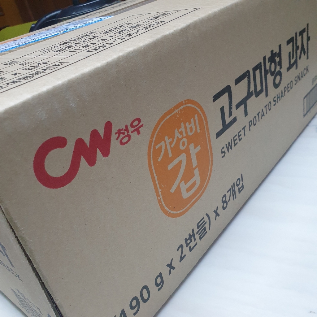 청우식품 고구마형 과자