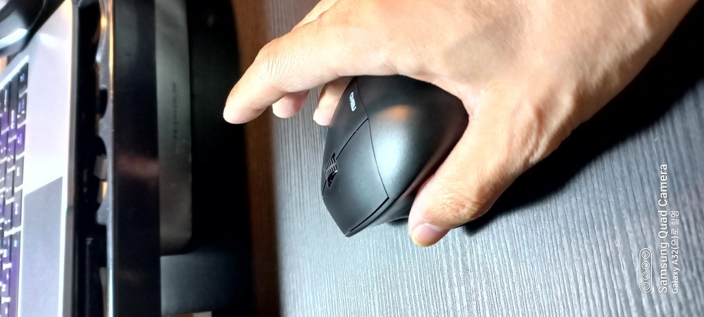 앱코 무소음 무선 블루투스 마우스 W550