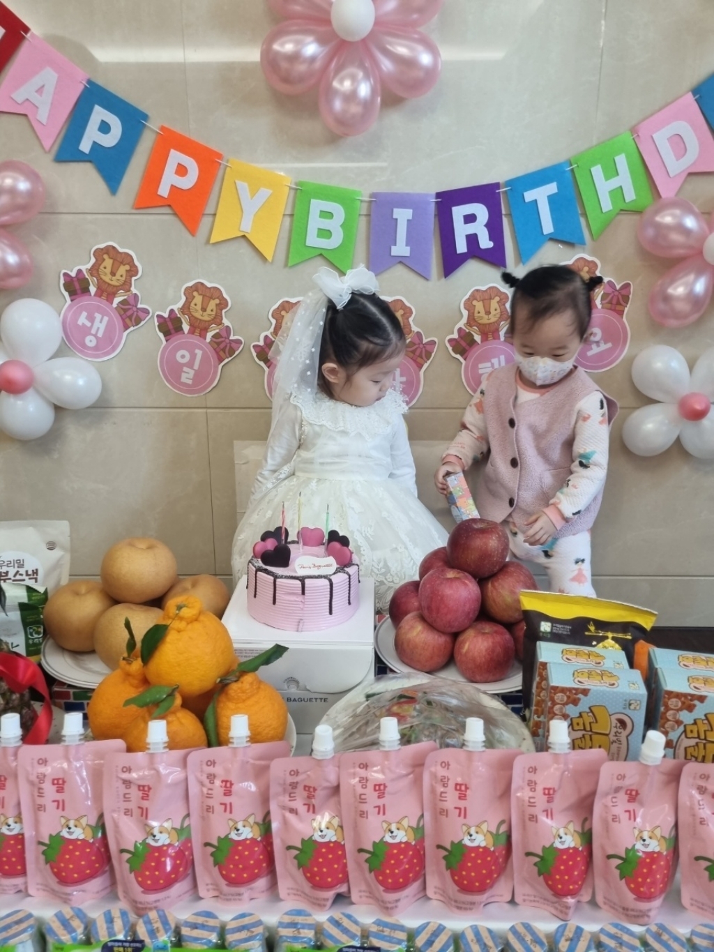 비단길 리쉬 스노우베일 리본 집게핀