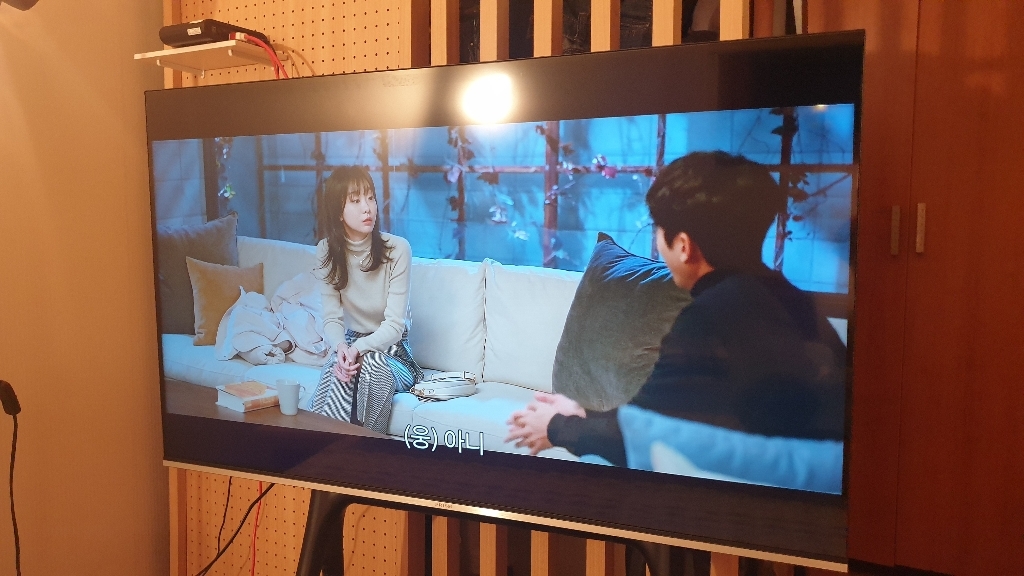 프리즘 안드로이드11 4K UHD ooe android TV