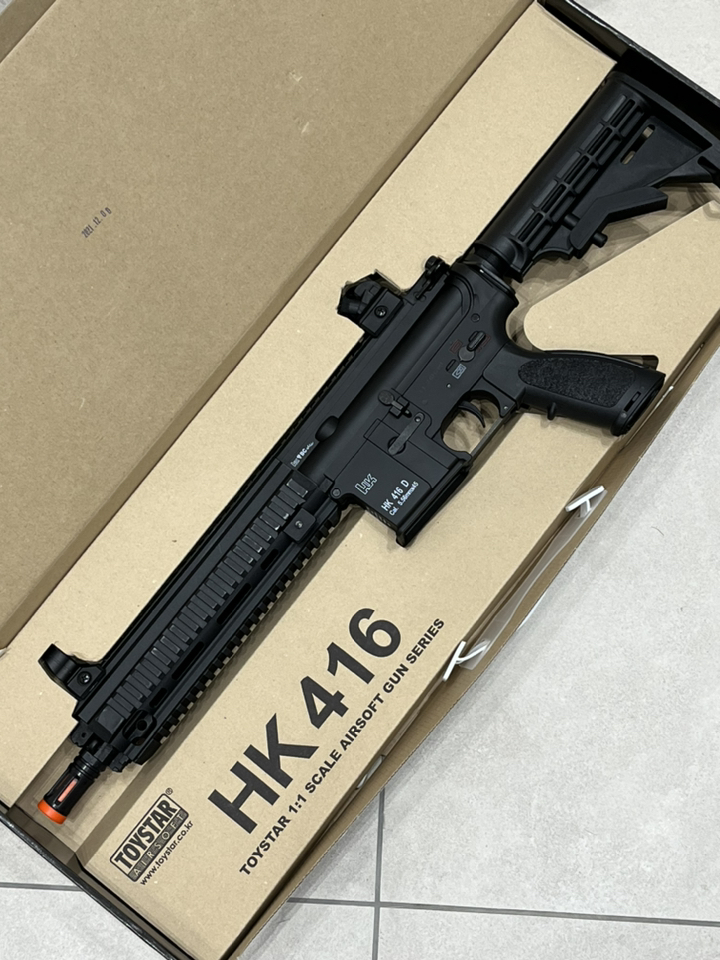 에어코킹 슈팅건 HK 416D