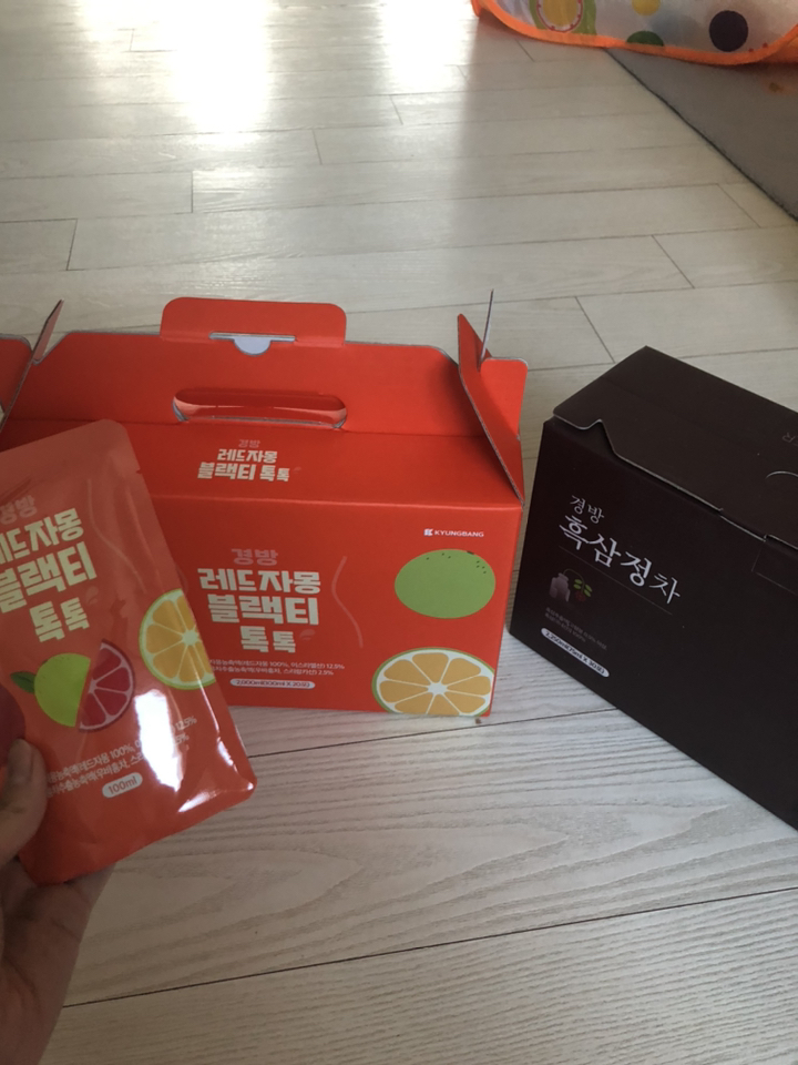 경방신약 흑삼정차