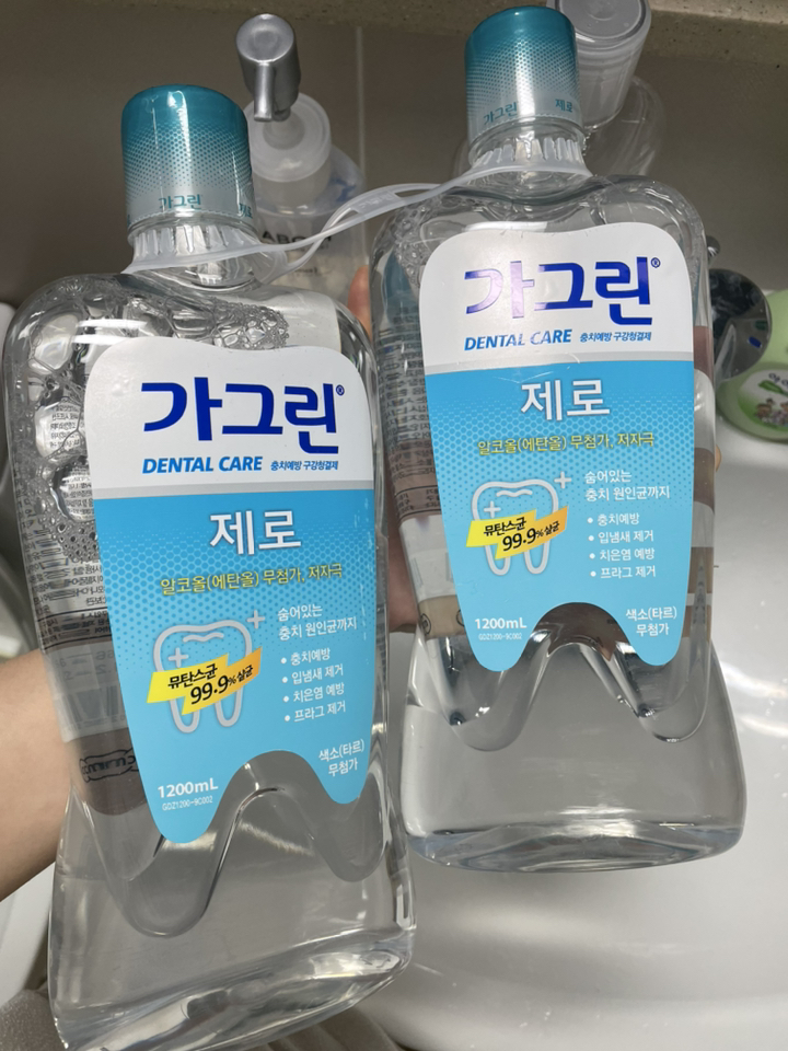 가그린 제로 구강청결제