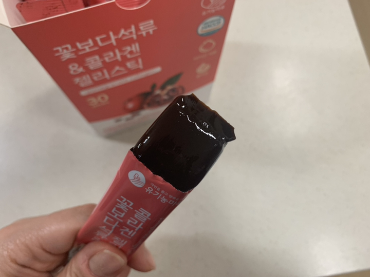 꽃보다석류 앤 콜라겐 젤리스틱 저분자 피쉬콜라겐