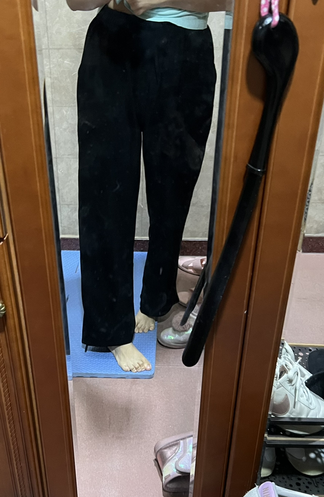 [오버나인] 여자 올데이 링클 와이드 밴딩팬츠