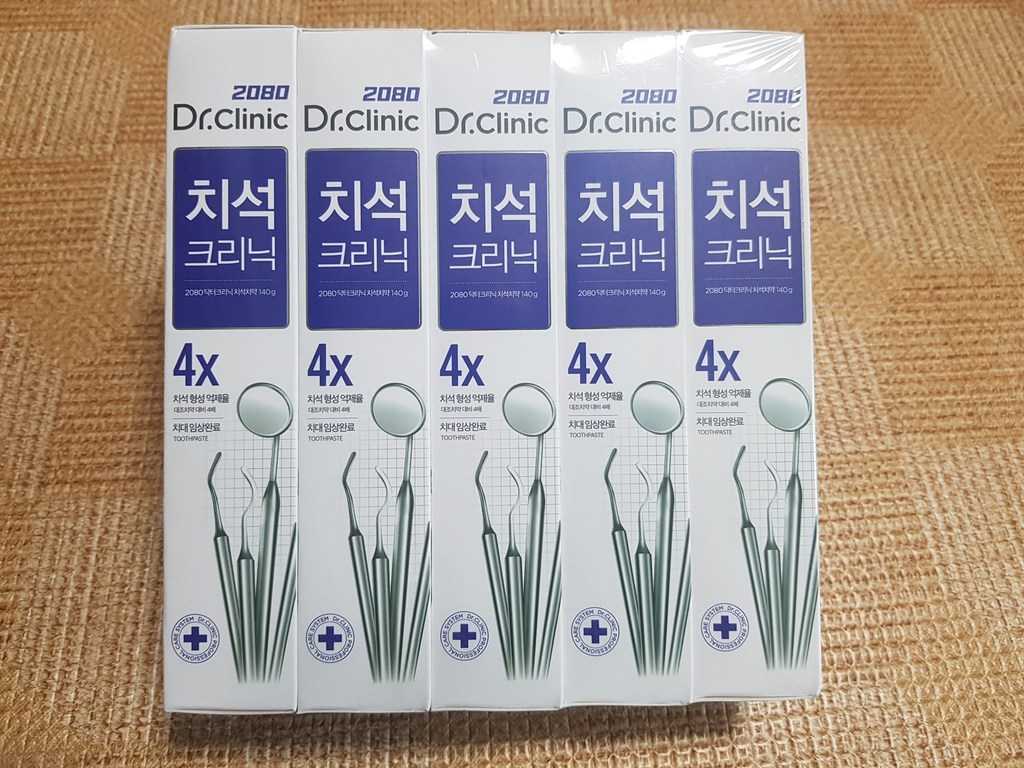 2080 닥터크리닉 1450 치석치약