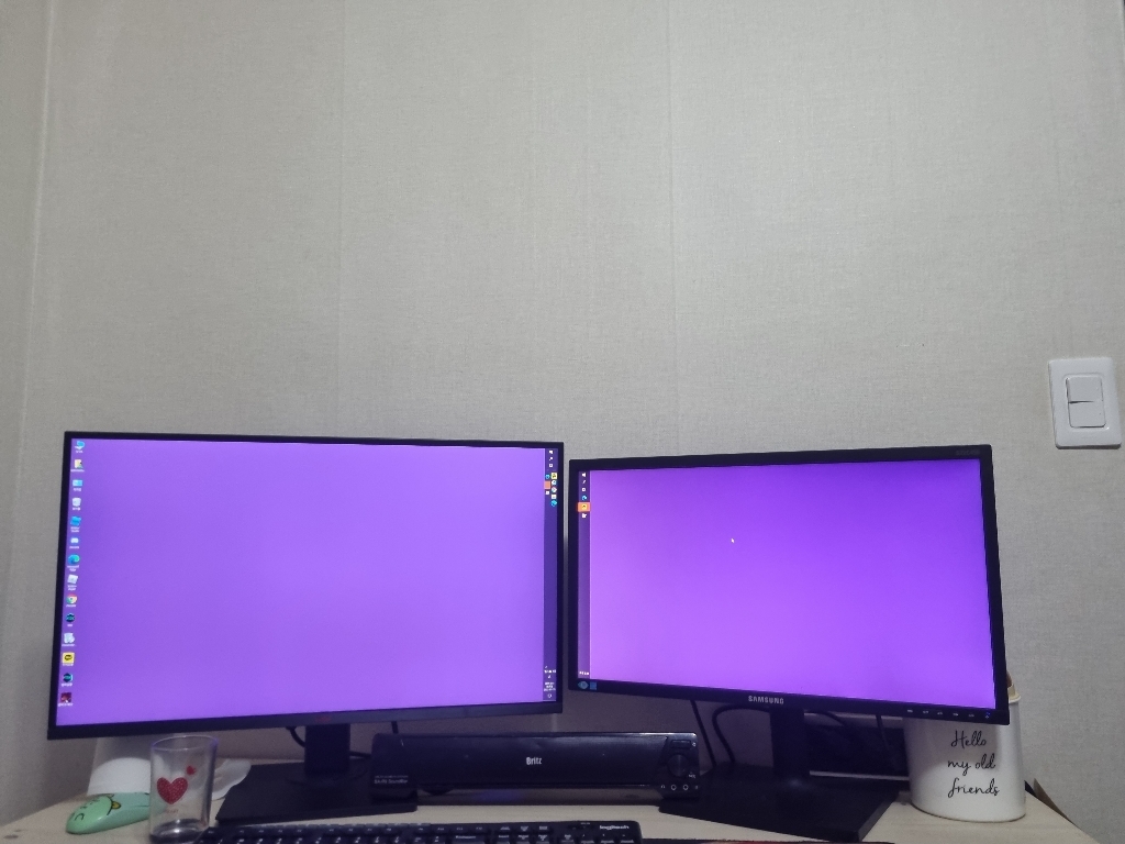 27인치 모니터 UDEA EDE ED2720NB QHD 프리싱크 75 무결점