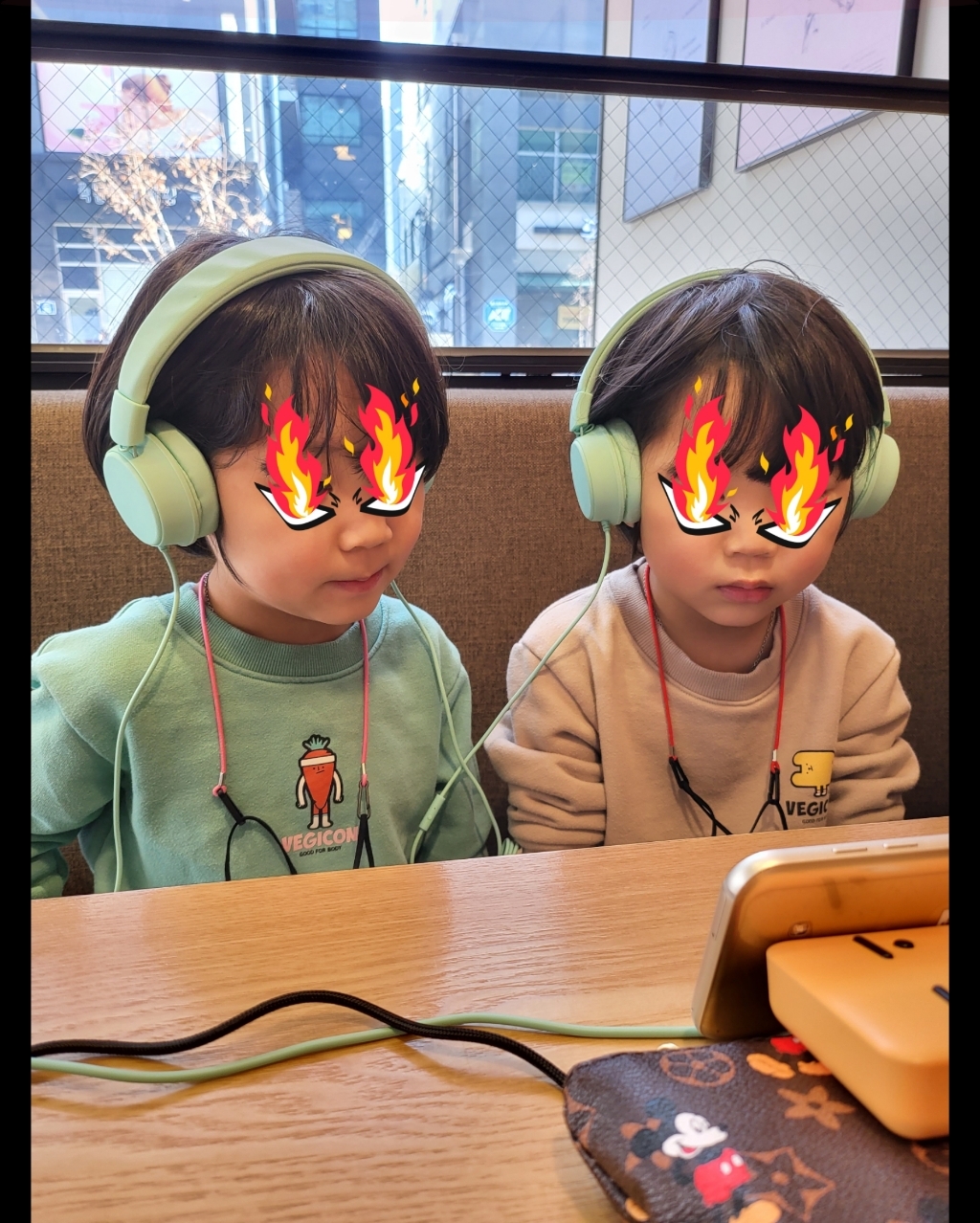 [쿠팡수입]라이키드 학습용 청력보 접이식 어린이 헤드셋 핑크