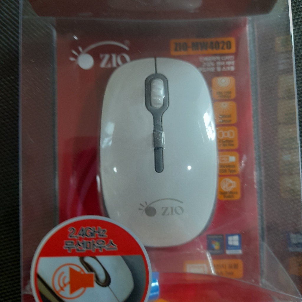 ZIO 무소음 무선 마우스 ZIO-W4020 리뷰 후기