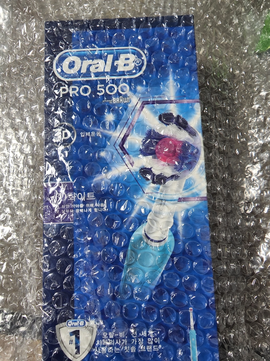 오랄비 전동칫솔 3D 화이트